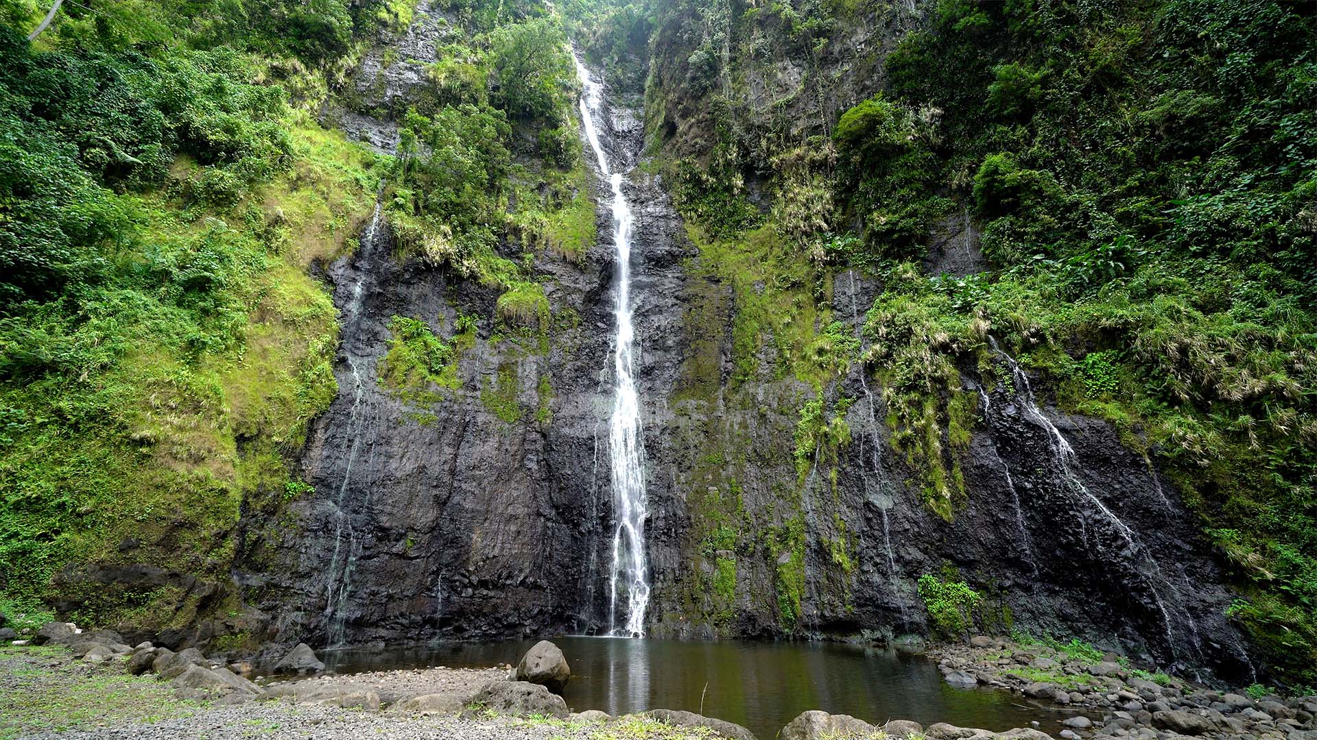 Tahiti cascades