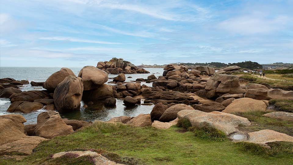 Bretagne Nord, cote de granit rose