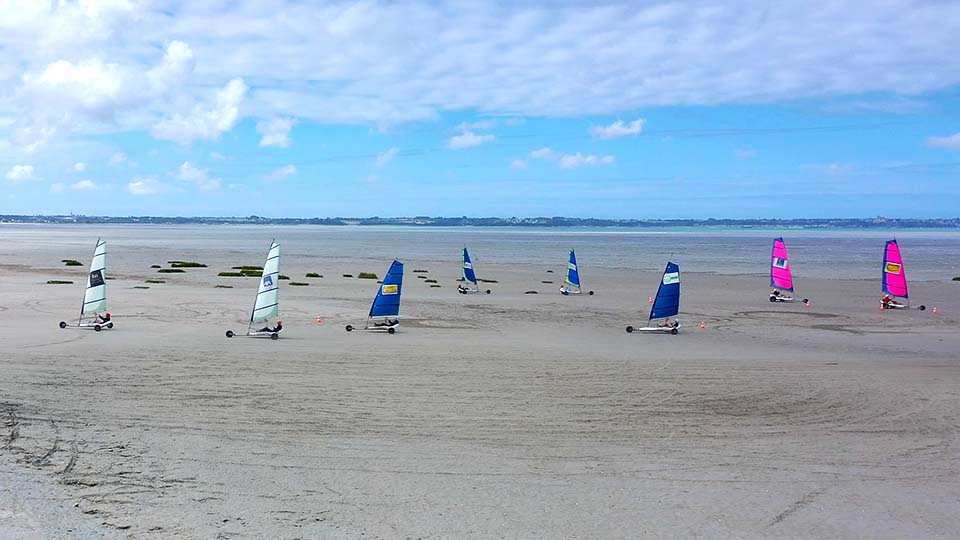 Pratique du char à voile