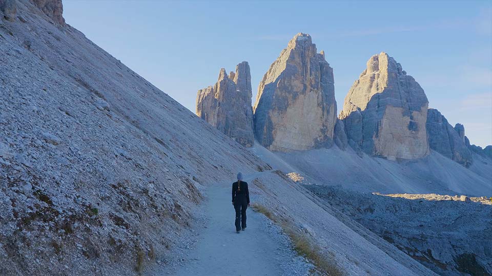 Les Trois pics de Lavaredo dans les Dolomites