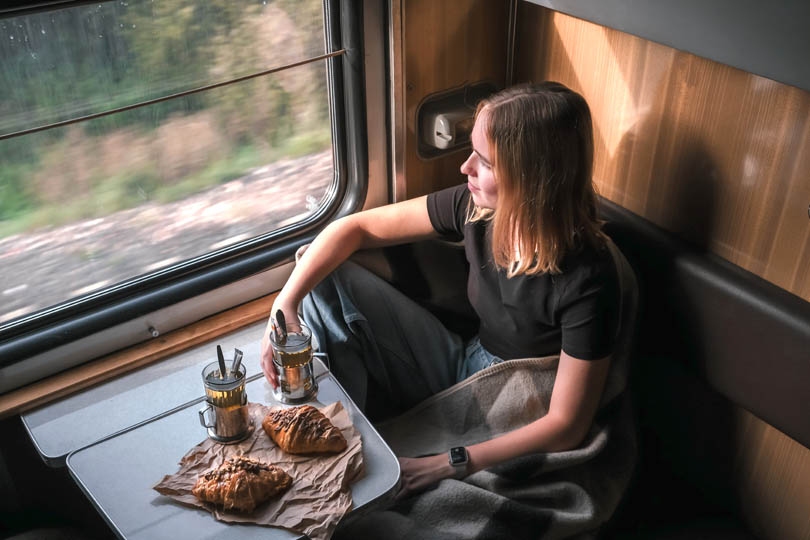 voyage en train slow et écolo